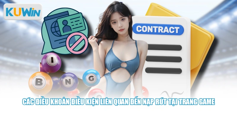 Các điều khoản điều kiện liên quan đến nạp rút tại trang game 